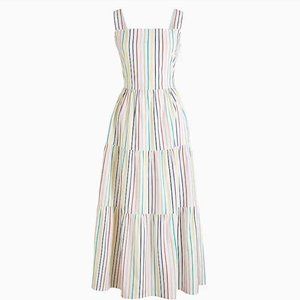 NWT JCrew Factory Tiered Maxi Dress